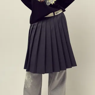 【MARDI MERCREDI】金高銀同款 運動棉褲 灰色 經典小雛菊 象牙白花 JOGGER PANTS FLOWER