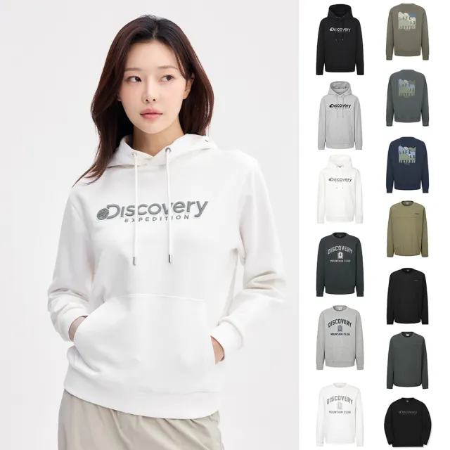 【Discovery Expedition】男女版 帽T 大學T 休閒上衣(HD31051/MT23051/MT38051/RL33051/MT31044-多款任選)