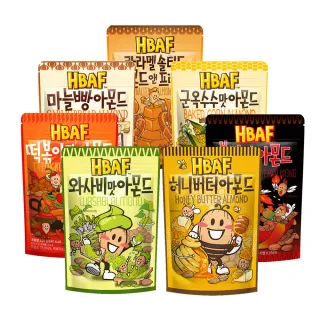 【HBAF】杏仁果120g(口味任選)