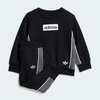 【adidas 愛迪達】運動套裝 長袖/長褲 嬰幼童裝 - Originals JX3873