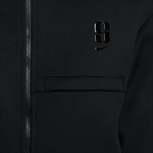 【NIKE 耐吉】連帽上衣 女 AS U NK DF SABRINA SIGNATURE F 運動 休閒 莎賓娜 Dri-FIT 寬鬆 黑(IH3917011)
