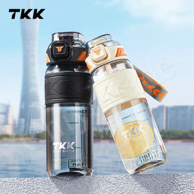 【TKK】美國進口Tritan邁越系列 手提式 兩用 運動水壺850ML-任選(附提帶)