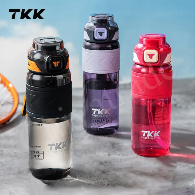 【TKK】美國進口Tritan邁越系列 手提式 兩用 運動水壺600ML-任選(附提帶)