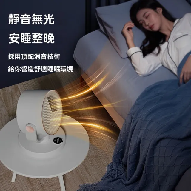 【RTAKO】桌面取暖器 小型暖風機(搖頭設計 PTC陶瓷加熱 暖風神器 辦公室熱風機 桌面暖風機 電暖爐 電暖器)