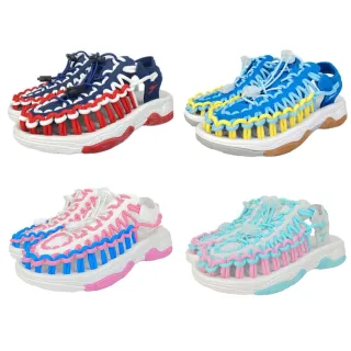 【DIADORA】Diadora 兒童護趾涼鞋 編織 男童女童 洞洞鞋 溯溪 玩水