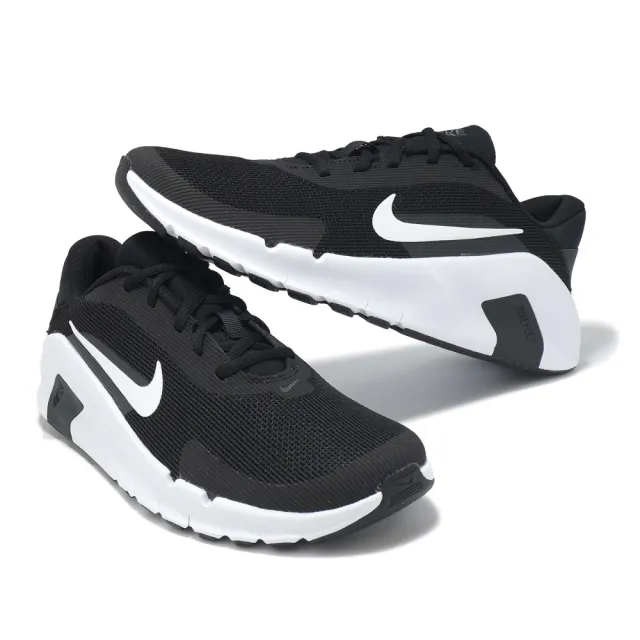 【NIKE 耐吉】訓練鞋 Flex Train 男鞋 黑 白 緩震 運動鞋(HV9972-003)