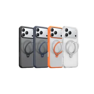 【TORRAS 圖拉斯】UPRO Ostand Spin iPhone 17/16/15/14 MagSafe 支架防摔手機殼