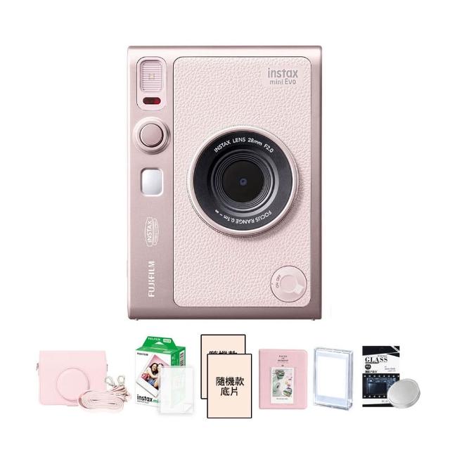 【FUJIFILM 富士】Instax Mini EVO 混合式數位拍立得相機 原廠公司貨(專用皮套40張底片相冊..豪華組)