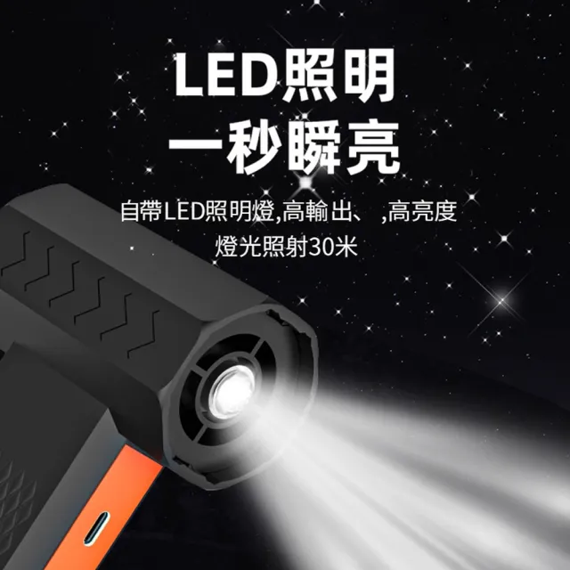 【ANTIAN】Z18 16萬轉 無線手持暴風吹塵槍 強力渦輪高速吹塵器 戶外烤肉生火吹氣泵