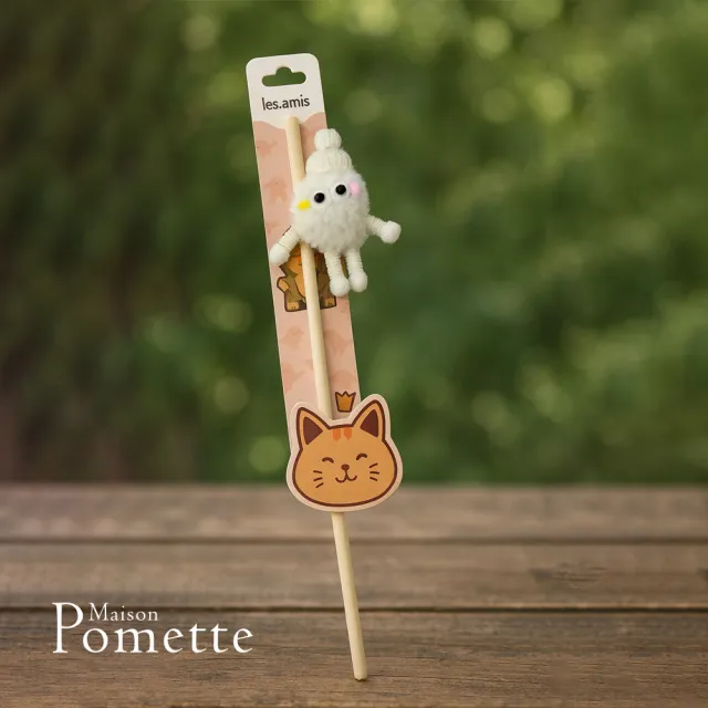 【Maison Pomette】呆萌小怪獸逗貓棒 貓貓玩具(瑪頌·波美特)