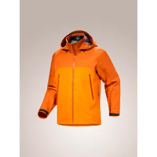 【Arcteryx 始祖鳥官方直營】男 Beta AR 防水外套(橘色天空/火焰橘)