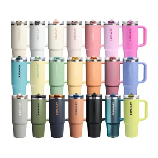 【Stanley】官方直營 防漏吸管隨手杯 0.88L(全色系)