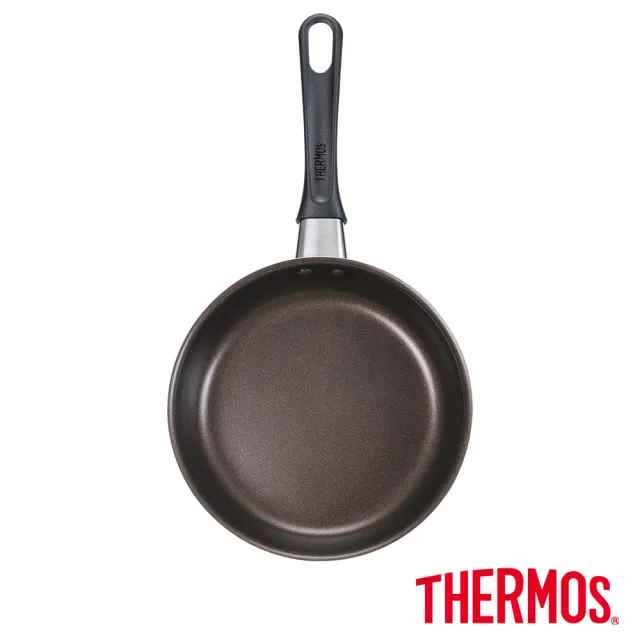 【THERMOS 膳魔師】羽量輕手不沾鍋單柄平底鍋20cm(KFI-020-NVY)