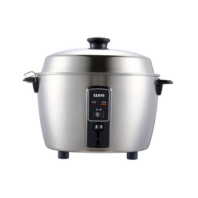 【SAMPO 聲寶】10人份304全不鏽鋼電鍋(KH-WG10T)