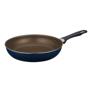 【THERMOS膳魔師】羽量輕手不沾鍋單柄平底鍋26cm(KFI-026-NVY)