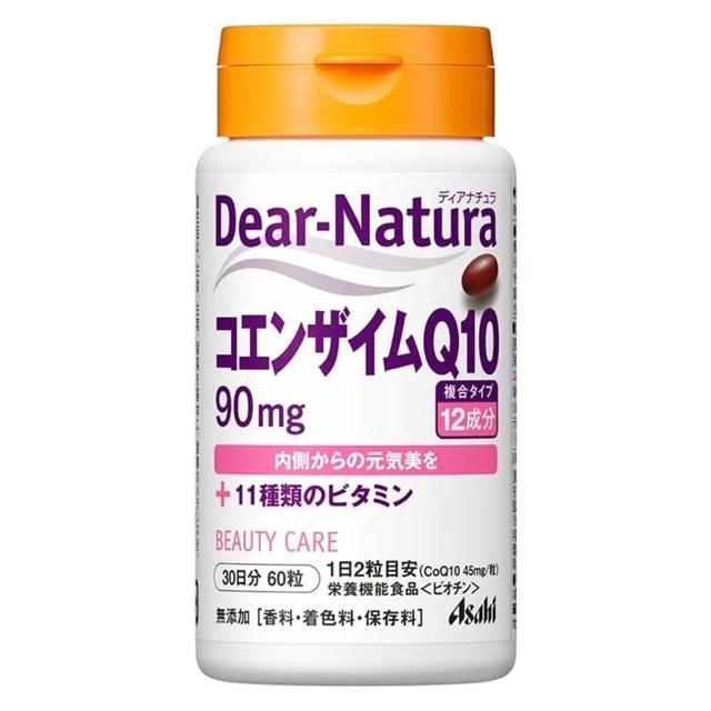 即期品【ASAHI 朝日】Dear-Natura 輔酶Q10 60粒