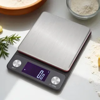 【LIFE SHOP】5000g 防水不鏽鋼電子秤/可吊掛 /USB充電款 非交易用秤(料理秤 廚房秤 烘焙秤)