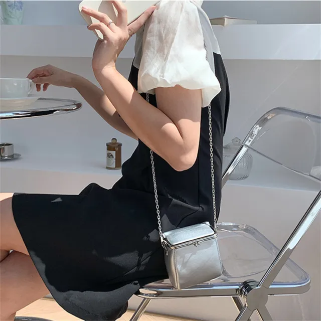 【MoonDy】雙11 包包女 鏈條包包 口金包 小廢包 韓版包包 女包 新款 斜挎包 小眾包包 單肩包 口
