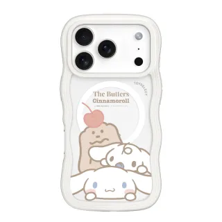 【TOYSELECT】iPhone全系列｜奶油家族x大耳狗可愛擠擠雲朵波波MagSafe iPhone手機殼