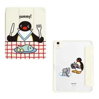 【TOYSELECT】iPad全系列｜PINGU準備吃魚強悍磁吸iPad三折保護殼