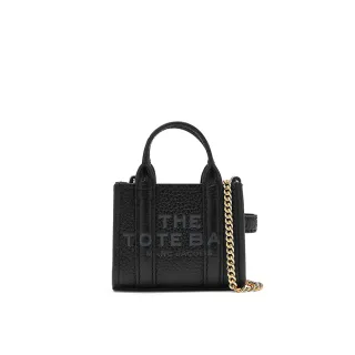 【MARC JACOBS】官方直送 MJ 黑色迷你托特鍊包