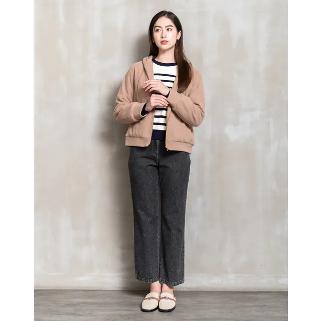 【perng yuh 芃諭名品】自然軟甜 內鋪棉 連帽外套(2025 AW Collection|4C秋冬新品上市)