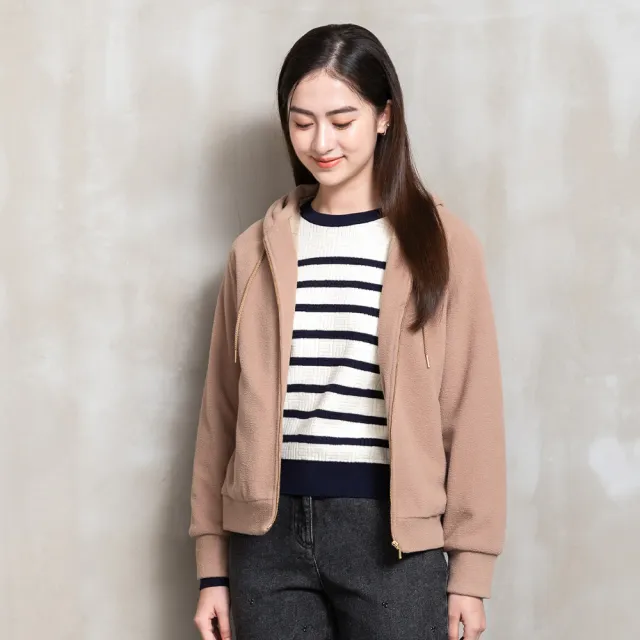 【perng yuh 芃諭名品】自然軟甜 內鋪棉 連帽外套(2025 AW Collection|4C秋冬新品上市)