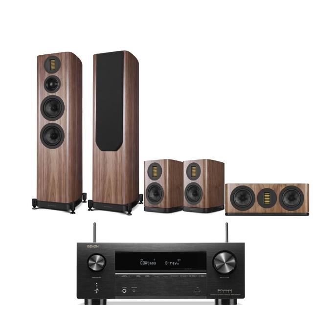 【Denon 天龍】家庭劇院組合(AVR-X2800H+Wharfedale EVO5.4+5.1+5.C)