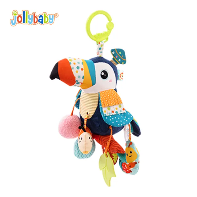 【一隻鹿】Jollybaby多功能嬰兒安撫拉拉樂(新生兒彌月禮盒)