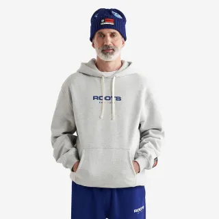 【Roots】Roots男裝-ALPINE GOODS 連帽上衣(混色灰)