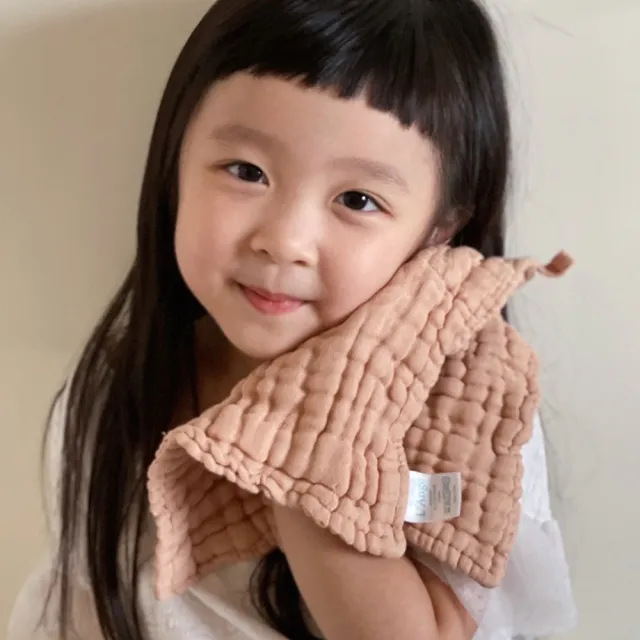 【L’Ange棉之境】9層多功能紗布小方巾 22x22cm 3入組(多款可選)