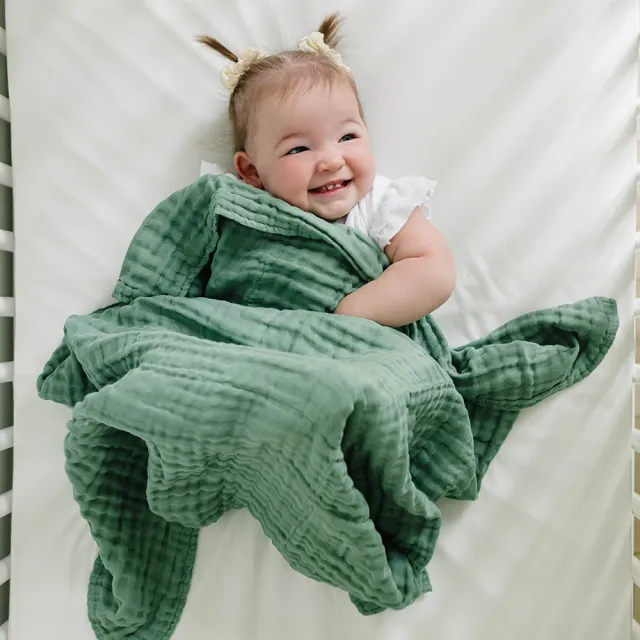 【L’Ange棉之境】6層純棉紗布浴巾/蓋毯 70x120cm(多款可選)