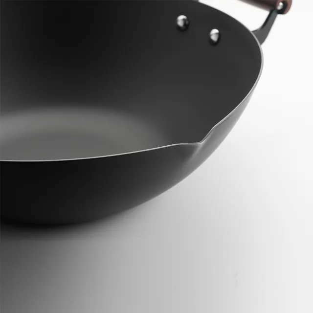 【GUSTO】藍鋼窒化炒鍋32cm(免開鍋 GUSTO3.0)