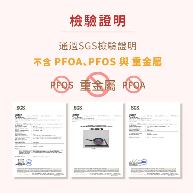 【CHEF 掌廚】韓國製輕量鑄造IH不沾深炒雙鍋組30CM(附玻璃蓋/不挑爐具)