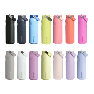 【Stanley】官方直營 輕重力系列 IceFlow Aerolight 摺疊吸管杯 0.7L