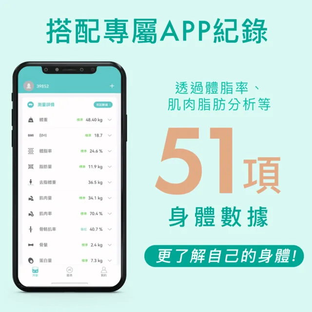 【decopop】家用八電極藍牙體脂計PLUS-2色可選 DP-263(體重計 體脂肪 APP監測 51項數據)
