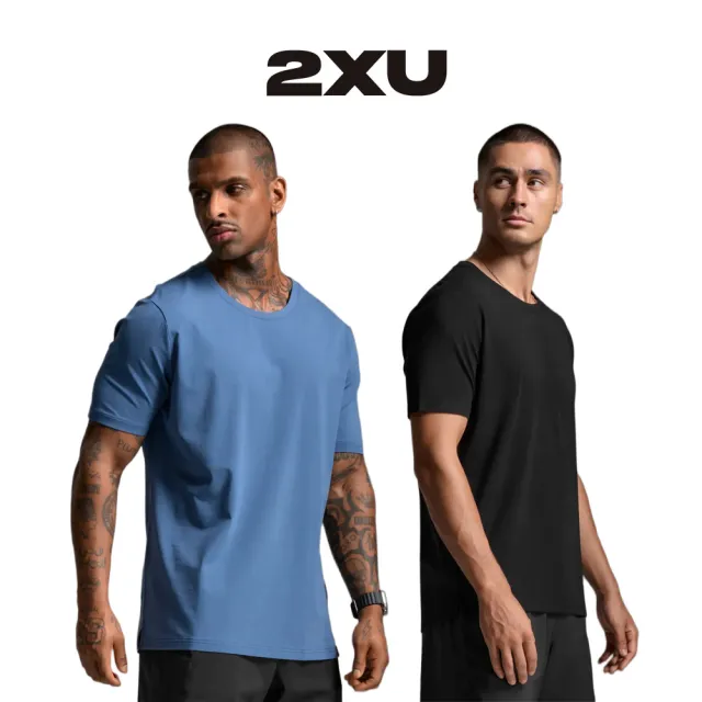 【2XU】M Motion Cotton Flex Tee 男士 挑戰者棉感吸汗乾爽短袖運動T恤(兩色任選)