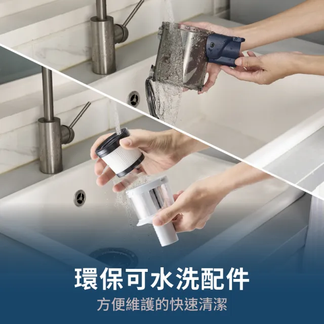 【HYD】超強力旋風電動濕拖無線吸塵器 D-85(12件大全配組/乾濕吸塵器)