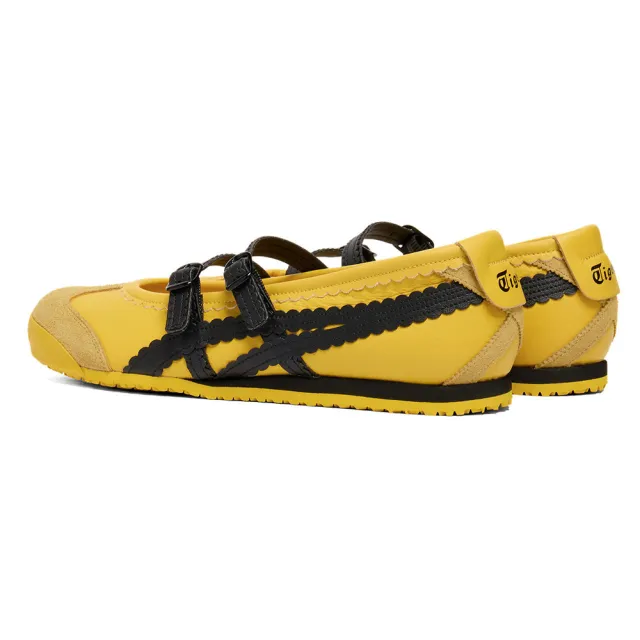 Onitsuka Tiger】鬼塚虎黃底黑虎爪紋MEXICO 66 TGRS 休閒鞋(1182A678