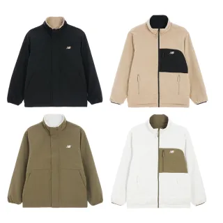 【NEW BALANCE】NB 雙面穿撞色鋪棉外套_男性_卡其綠/黑色_AMJ54330BK_AMJ54330CGN(亞版 版型正常)