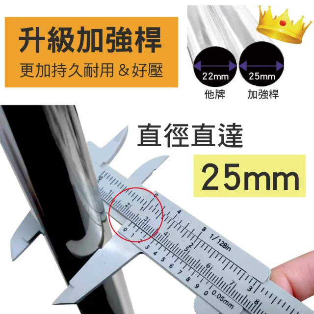 【新錸家居】S-Mop★1桿1布 可吊掛 不鏽鋼手壓式旋轉拖把-簡裝(適用好神拖 360度 免沾手可依身高伸縮長短)