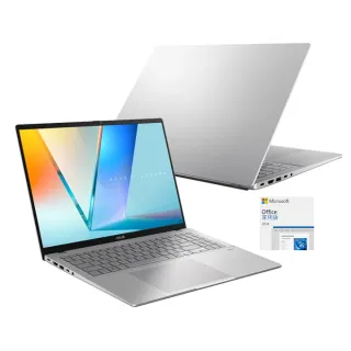 【ASUS 華碩】Office2024組★16吋Ultra7 AI輕薄筆電(VivoBook S16 S3607CA/Ultra 7-255H/16G/1TB/W11/OLED)