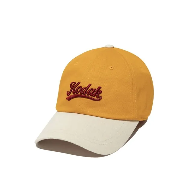 【Kodak Apparel】柯達 RELAX FIT 字母撞色棒球帽 三色任選(K5343LCP66)