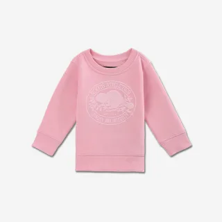 【Roots】Roots 嬰兒-HERITAGE BEAVER 圓領上衣(粉色)