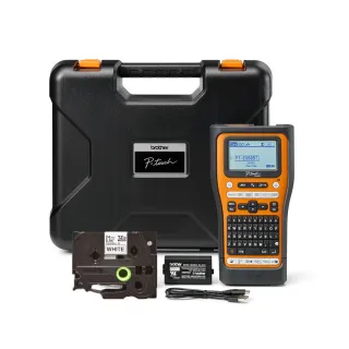 【brother】官方直營 PT-E560BTVP 工業用手持式藍芽專業標籤機(適合水電工/工業廠務/網路基礎架構/AI配線)