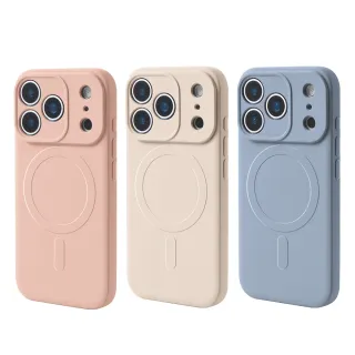 【General】iPhone 17/16/15/14 系列 液態磁吸手機殼 保護殼-柔霧系列(Air/ProMax/Plus)