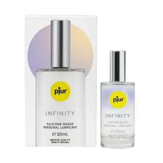 【Pjur】INFINITY｜精品頂級長效矽性潤滑液 50ml(矽性潤滑液 性愛潤滑液 情趣潤滑液 情趣職人)