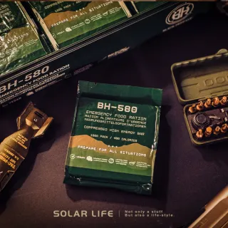【BLACK HEED】美製BH-580戰備糧食/9入 保存期限20年(防災口糧 MRE壓縮餅乾 儲備物資 地震颱風 登山能量棒)