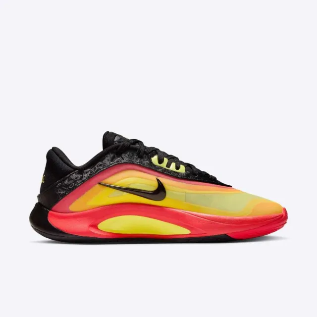 【NIKE 耐吉】耐吉 A One ASW EP 女男 籃球鞋 支撐 緩震 明星賽 黑黃紅(HQ1733-001)