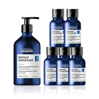 【L’OREAL 巴黎萊雅PRO】絲芮雅平衡健髮露500ml(洗髮精/健髮/蓬鬆/頭皮養護/頭皮調理)